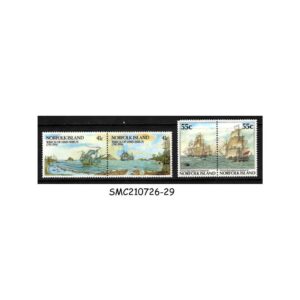 Stamps from NORFOLK ISLAND - 1987 & 1990 SHIPS - 4V - MINT NH