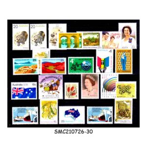 Stamps from AUSTRALIA - SELECTED STAMPS - 25V - MINT NH