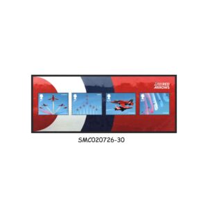 Stamps from GREAT BRITAIN - 2018 CENTENARY OF THE ROYAL AIR FORCE : THE RED ARROWS / AVIATION - MIN. SHEET MNH