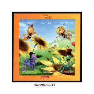 Stamps from AUSTRIA - 2014 MAYA THE BEE - FAMOUS COMIC SERIES - MIN. SHEET MINT NH