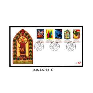 Stamps from SOUTH AFRICA -1997 CHRISTMAS - SANTA - FDC