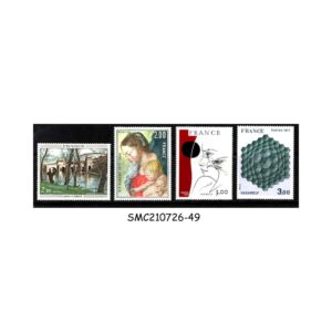 Stamps from FRANCE - 1977 PAINTINGS SCOTT#1517-1520 - 4V - MINT NH