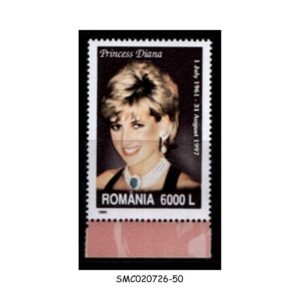Stamps from ROMANIA - 1999 PRINCESS DIANA OF WALES 1V MNH