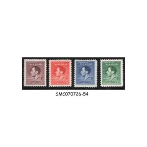 Stamps from NEW GUINEA - 1937 KGVI CORONATION - 4V - MINT HINGED