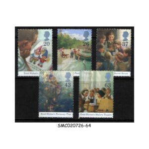 Stamps from GREAT BRITAIN - 1997 BIRTH CENTENARY OF ENID BLYTON'S / CHILDREN'S AUTHOR 5V MNH