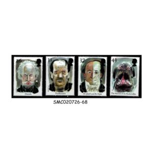 Stamps from GREAT BRITAIN - 1997 EUROPA / FAMOUS PEOPLE / LEGENDS 4V MNH