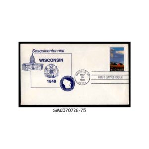 Stamps from UNITED STATES USA - 1998 SESQUICENTENNIAL WISCONSIN - FDC