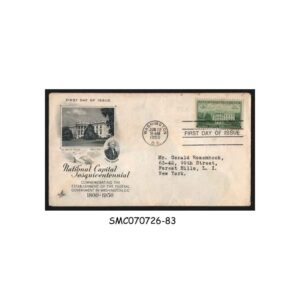 Stamps from UNITED STATES USA -1950 NATIONAL CAPITAL SESQUICENTENNIAL - FDC