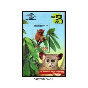 Stamps from INDONESIA - 1999 WORLD STAMP EXPO AUSTRALIA '99 / ANIMALS - MIN. SHEET MINT NH