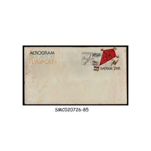Stamps from SWEDEN - 1980 2kr AIR MAIL AEROGRAMME - FDI