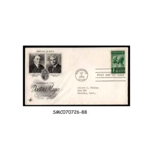 Stamps from UNITED STATES USA - 1964 HONORING DOCTORS MAYO - FDC