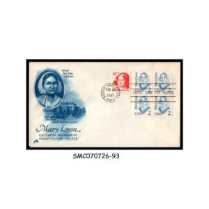 Stamps from UNITED STATES USA - 1987 MARY LYON EDUCATOR - FDC