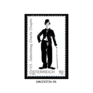 Stamps from AUSTRIA - 2014 125th BIRTHDAY CHARLIE CHAPLIN - 1V MINT NH