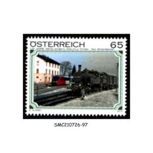 Stamps from AUSTRIA - 2010 FRONTIER RAILWAY SPIELFELD STRASS / TRAIN - 1V MINT NH