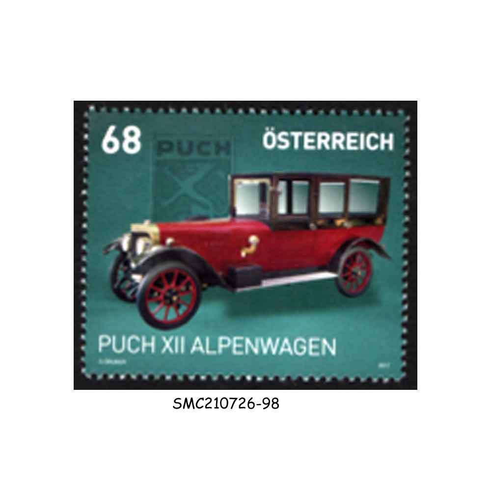Stamps from AUSTRIA - 2017 CLASSIC CAR / AUTOMOBILE - 1V - MINT NH