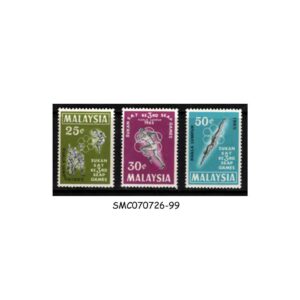 Stamps from MALAYSIA - 1965 SOUTH-EAST ASIAN PENINSULAR GAMES - 3V - MINT HINGED