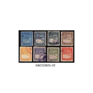 Stamps from VENEZUELA - 1930-37 SELECTED AIR POST STAMPS - 8V - USED