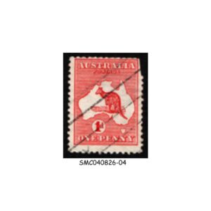 Stamps from AUSTRALIA - 1913 KANGAROO ISSUE 1d SG#2 - USED