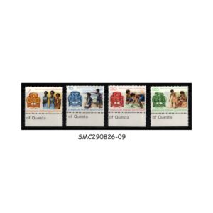 Stamps from PAPUA NEW GUINEA - 1977 50th ANNIVERSARY OF GIRL GUIDES / SCOUTS - 4V MINT NH