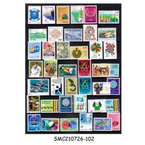 Stamps from MINI COLLECTION OF UNITED NATIONS UNO STAMPS - 75V - MINT NH