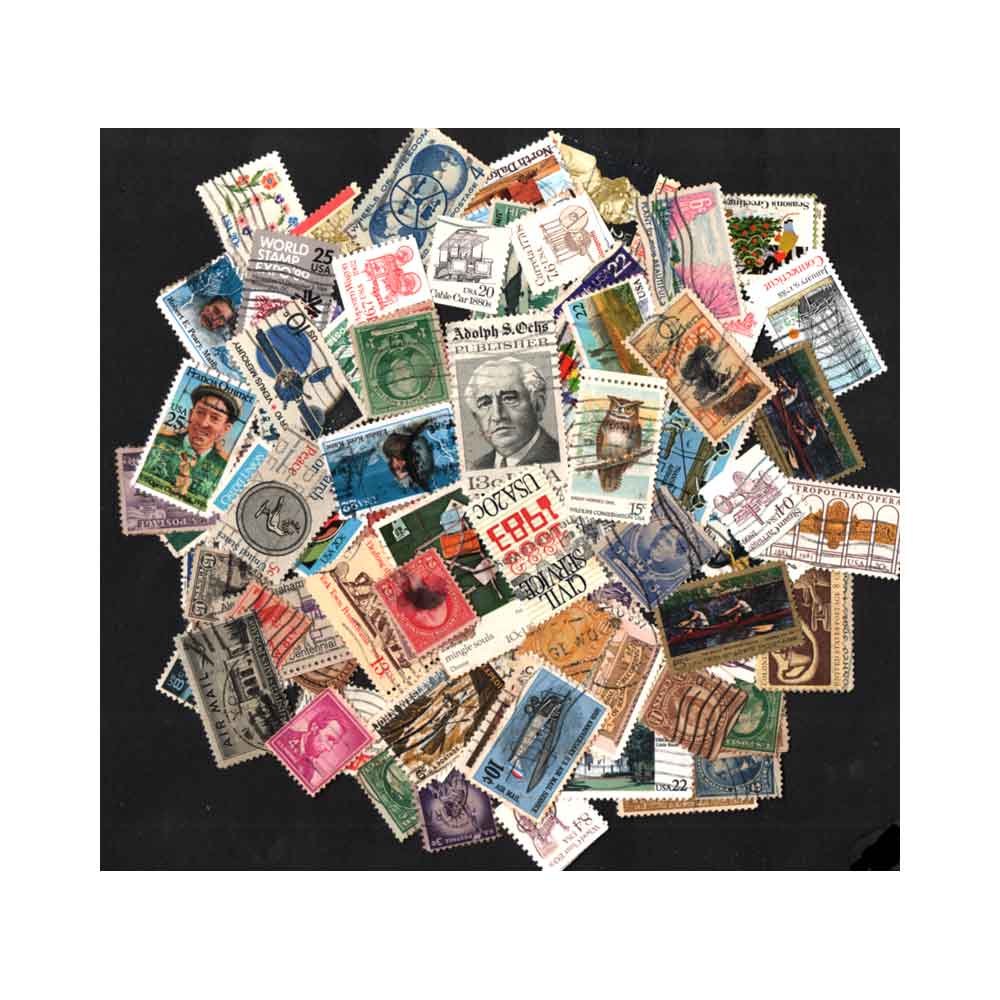 COLLECTION OF UNITED STATES USA STAMPS - 200V - USED - Image 2