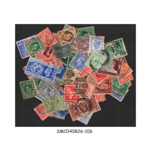 Stamps from GREAT BRITAIN - SELECTED VINTAGE STAMPS - 75V - USED