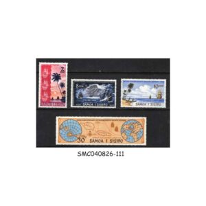 Stamps from SAMOA - 1972 250th ANNIV. OF DISCOVERY OF SAMOA - 4V MINT NH