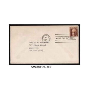 Stamps from UNITED STATES USA - 1971 ERNIE PYLE - FDC