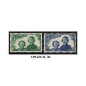 Stamps from NEW ZEALAND - 1944 HEALTH STAMPS - 2V - MINT NH
