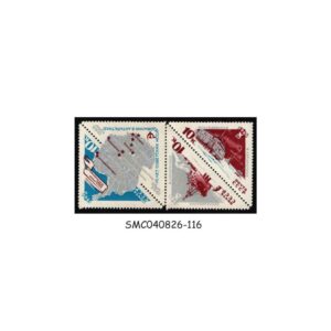 Stamps from RUSSIA - 1966 10th ANNIVERSARY OF SOVIET ANTARCTIC RESEARCH - 3V  MINT NH