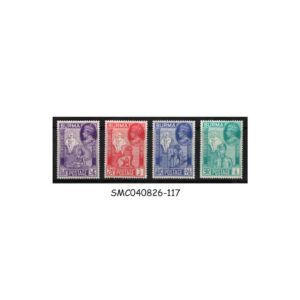Stamps from BURMA - 1946 KGVI VICTORY ISSUE SCOTT#66-69 - 4V - MINT NH