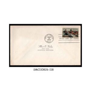 Stamps from UNITED STATES USA - 1964 BIRTH CENTENARY OF C. M. RUSSELL - FDC