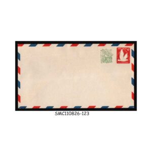 Stamps from UNITED STATES USA - 6c + 1c UPRATED AIR MAIL ENVELOPE  - MINT