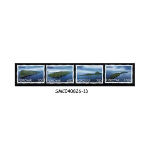 Stamps from FAROE ISLANDS - 2000 ISLANDS SCOTT#383-386 - 4V - MINT NH