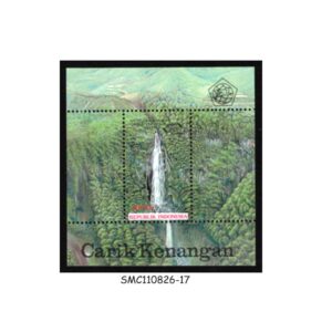 Stamps from INDONESIA - 1993 WORLD TOURISM ORGANIZATION MEETING, BALI / WATERFALL - MIN. SHEET MINT NH
