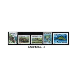 Stamps from FAROE ISLANDS - 1978 ISLANDS SCOTT#31-35 - 5V - MINT NH
