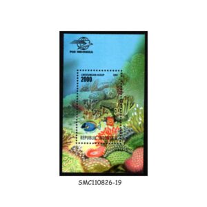 Stamps from INDONESIA - 1997 MARINE LIFE - MIN. SHEET MINT NH