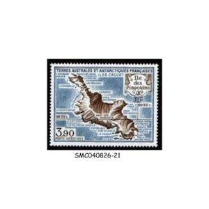 Stamps from FRENCH SOUTHERN & ANTARCTIC LANDS - 1988 ISLANDS VIEW SCOTT#C100 - MINT NH