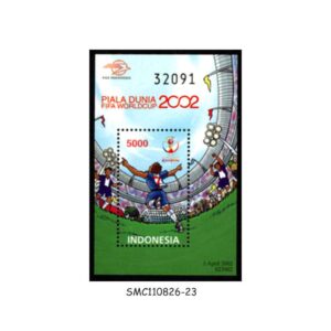 Stamps from INDONESIA - 2002 FIFA WORLD CUP OF FOOTBALL - MIN. SHEET MINT NH