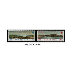 Stamps from ISLE OF MAN - 1977 EUROPA - LANDSCAPES - 2V MINT NH