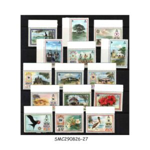Stamps from ANGUILLA - 1972-75 DEFINITIVES SCOTT#145-159 - 15V - MINT NH