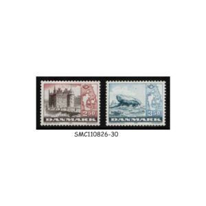 Stamps from DENMARK - 1983 NORTHERN LANDSCAPES - SCOTT#735-736 - 2V - MINT NH