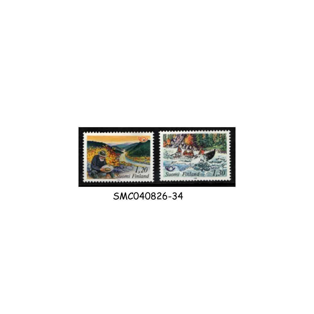 Stamps from FINLAND - 1983 NORDEN / TOURISM - 2V MINT NH
