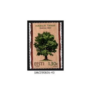 Stamps from ESTONIA - 2024 ESTONIAN FOREST TREES / ENGLISH OAK - 1V - MINT NH