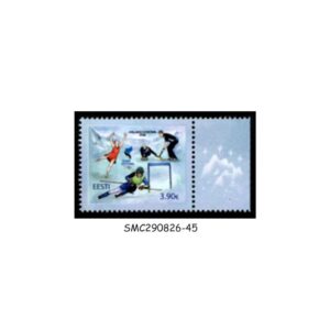 Stamps from ESTONIA - 2026 WINTER OLYMPIC GAMES, MILAN-CORTINA - 1V - MINT NH