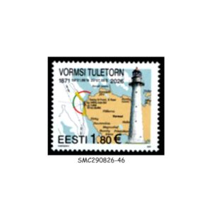 Stamps from ESTONIA - 2026 VORMSI LIGHTHOUSE - 1V - MINT NH