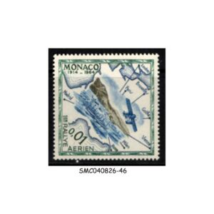 Stamps from MONACO - 1964 50th ANNIVERSARY OF THE 1ST AIR RALLY TO MONTE CARLO SC#565 - 1V MINT NH