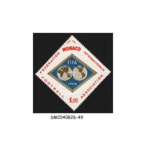 Stamps from MONACO - 1964 60 YEARS OF FIFA FEDERATION / FOOTBALL SC#601 - 1V MINT NH