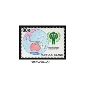 Stamps from NORFOLK ISLAND - 1979 INTERNATIONAL YEAR OF THE CHILD Scott#250 - 1V MINT NH