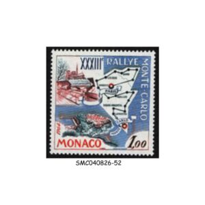 Stamps from MONACO - 1964 33rd MONTE CARLO RALLY SCOTT#549 - 1V MINT NH